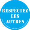 Respectez les autres - 5cm - Autocollant(sticker)