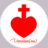 Vendéen(ne) - 5cm - Autocollant(sticker)