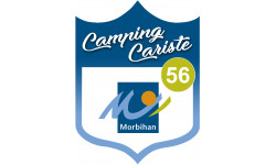 campingcariste Morbihan 56 - 10x7.5cm - Autocollant(sticker)