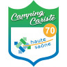 campingcariste Haute Saône 70 - 10x7.5cm - Autocollant(sticker)