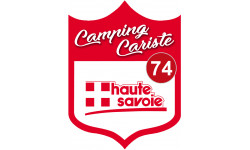 campingcariste Haute Savoie 74 - 20x15cm - Autocollant(sticker)