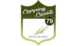 campingcariste Deux-sèvres 79 - 10x7.5cm - Autocollant(sticker)