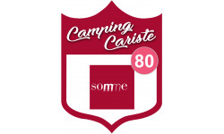 campingcariste Somme 80 - 10x7.5cm - Autocollant(sticker)