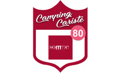 campingcariste Somme 80 - 15x11.2cm - Autocollant(sticker)