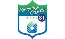 Campingcariste Tarn 81 - 10x7.5cm - Autocollant(sticker)