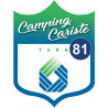 campingcariste Tarn 81 - 20x15cm - Autocollant(sticker)