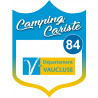 campingcariste Vaucluse 84 - 20x15cm - Autocollant(sticker)