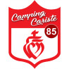 Campingcariste Vendée 85 - 10x7.5cm - Autocollant(sticker)