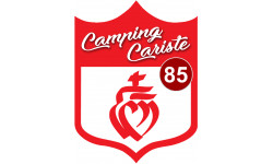 campingcariste Vendée 85 - 15x11.2cm - Autocollant(sticker)