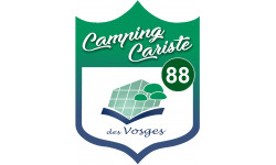 Campingcariste Vosges 88 - 10x7.5cm - Autocollant(sticker)