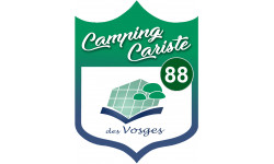 campingcariste Vosges 88 - 20x15cm - Autocollant(sticker)