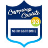 Campingcariste Seine Saint Denis 93 - 20x15cm - Autocollant(sticker)