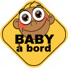 Baby à bord d'origine du sud - 10cm - Autocollant(sticker)