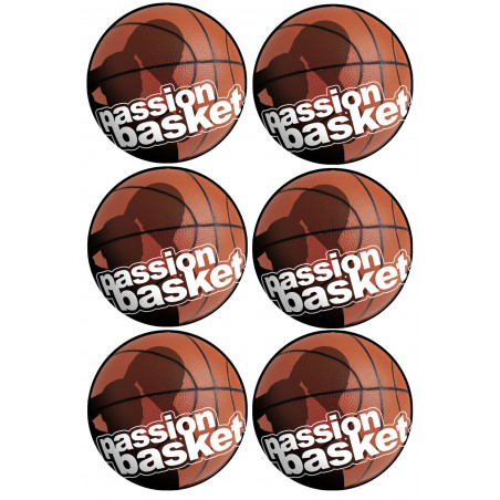 Basket SHOOT - 6X10cm - Autocollant(sticker)