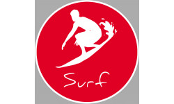 Surf-riding - 15cm - Autocollant(sticker)