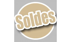 solde couleur imitation OR - 15cm - Autocollant(sticker)