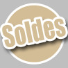 solde couleur imitation OR - 15cm - Sticker/autocollant