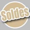 solde couleur imitation OR - 15cm - Autocollant(sticker)