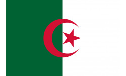 Drapeau Algérie - 15x10cm - Autocollant(sticker)