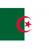 Drapeau Algérie - 15x10cm - Autocollant(sticker)