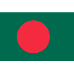 Drapeau Bangladesh - 5x3.3cm - Sticker/autocollant