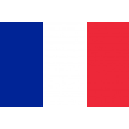 Drapeau France - 19.5x13cm - Autocollant(sticker)