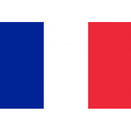 Drapeau France - 5x3.3cm - Autocollant(sticker)