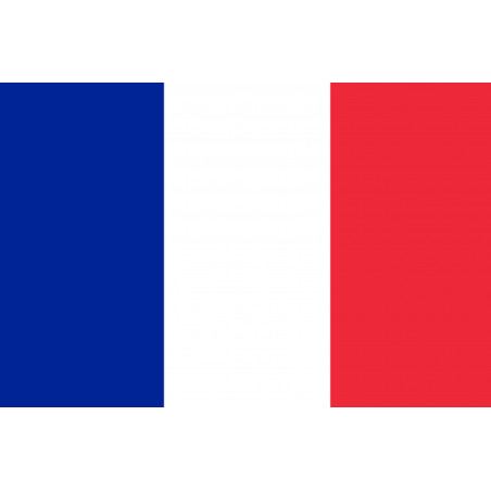 Drapeau France - 5x3.3cm - Autocollant(sticker)