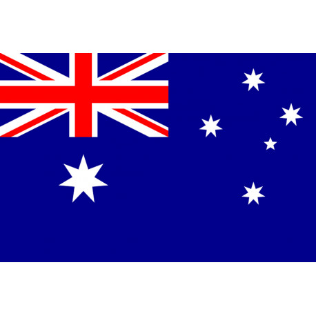 Drapeau Australie - 19.5x13cm - Autocollant(sticker)