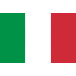 Drapeau Italie - 19.5x13cm - Sticker/autocollant