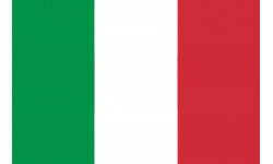 Drapeau Italie - 5x3.3cm - Autocollant(sticker)