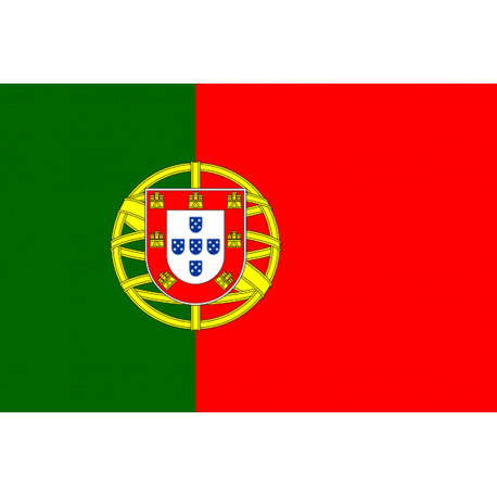 Drapeau Portugal - 19,5x13cm - Autocollant(sticker)