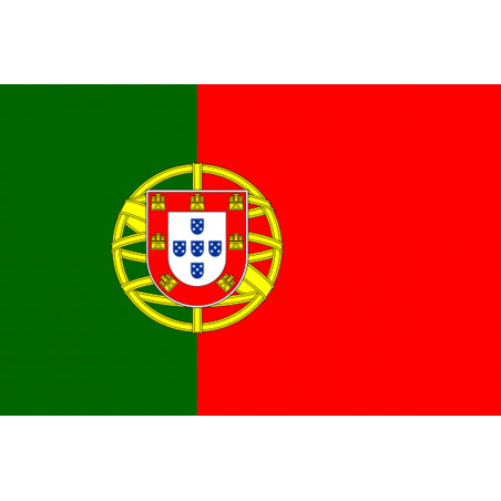 Drapeau Portugal - 15x10cm - Autocollant(sticker)