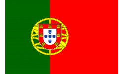 Drapeau Portugal - 5x3.3cm - Autocollant(sticker)