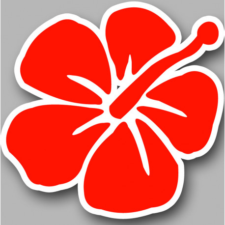 Repère fleur 2 - 10cm - Autocollant(sticker)