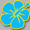 Repère fleur 4 - 20cm - Autocollant(sticker)