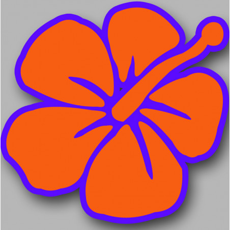 Repère fleur 5 - 5cm - Autocollant(sticker)