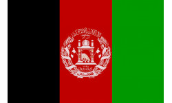 Drapeau Afghanistan - 19,5x13 cm - Autocollant(sticker)