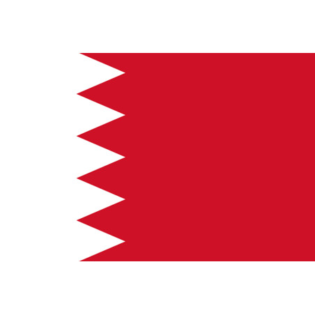 Drapeau Bahrain - 19.5x13 cm - Sticker/autocollant