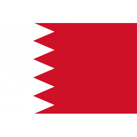 Drapeau Bahrain - 19.5x13 cm - Autocollant(sticker)