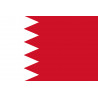 Drapeau Bahrain - 19.5x13 cm - Autocollant(sticker)