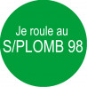 SANS PLOMB 98 - 5cm - Autocollant(sticker)