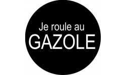 Sticker / autocollant GAZOLE : 5cm