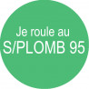 SANS PLOMB 95 - 5cm - Autocollant(sticker)