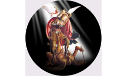 Archange Mickael Saint Michel - 5cm - Autocollant(sticker)