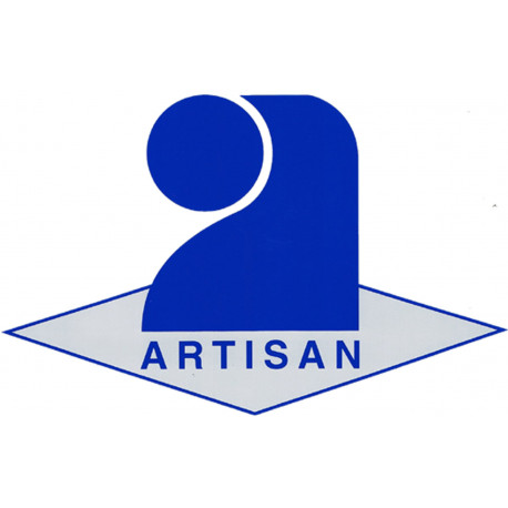 logo Artisan - 29x18cm - Autocollant(sticker)