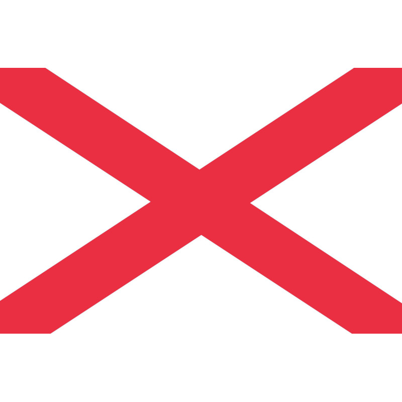 Drapeau Irlande du Nord - 15 x 10 cm - Sticker/autocollant