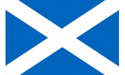 Drapeau Ecosse - 19.5 x 13 cm - Autocollant(sticker)