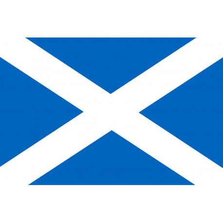 Drapeau Ecosse - 19.5 x 13 cm - Autocollant(sticker)