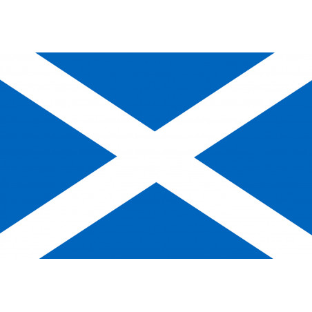 Drapeau Ecosse - 15 x 10 cm - Autocollant(sticker)